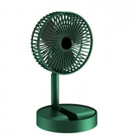 Мини-вентилятор Folding Fan с USB, 3 скорости, настольный/подвесной с аккумулятором 2000 мАч
