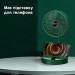 Мини вентилятор Folding Fan с USB и аккумулятором — 360° поворот, таймер, 3 скорости