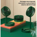 Мини вентилятор Folding Fan с USB и аккумулятором — 360° поворот, таймер, 3 скорости