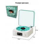 Ночник-ретропроигрыватель Vinil Waves с Bluetooth и аккумулятором