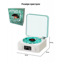 Ночник – Ретро проигрыватель Vinil Waves: Bluetooth колонка на аккумуляторе