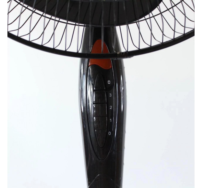 Купить напольный вентилятор RAF TOP FS40-5 BLACK с 3 режимами и поворотным механизмом