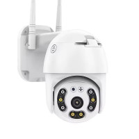 Уличная камера видеонаблюдения A6 WiFi IP 360°/2MP (белая)
