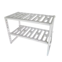 Регулируемая кухонная полка Kitchen Rack для хранения (38-70 см)