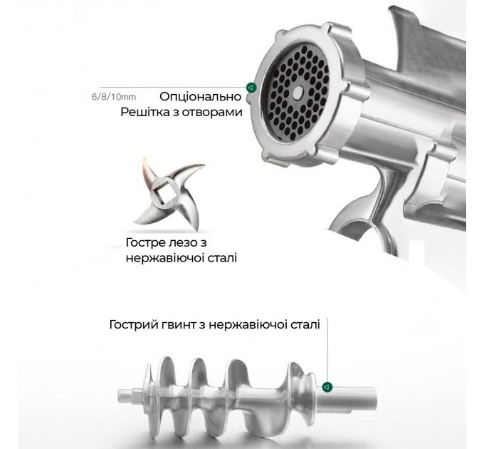 Ручная мясорубка Meat Mincer JHP-10 — надежный помощник на кухне