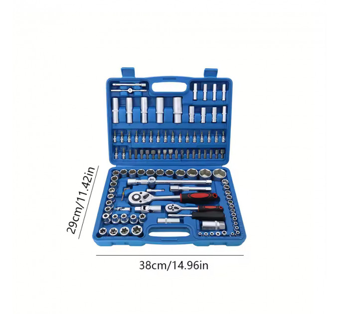 Профессиональный набор инструментов 108 Piece Tool Set | Автомобильный комплект в кейсе
