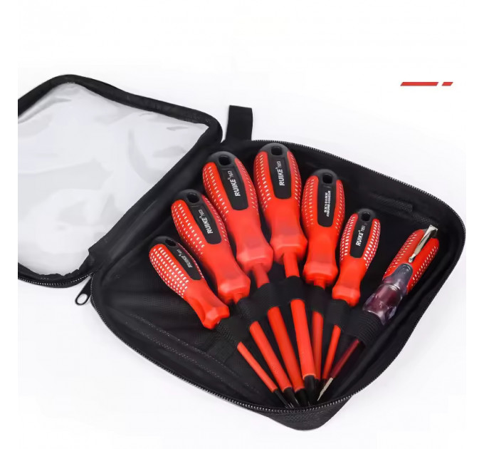 Набор диэлектрических отверток Screwdriver Set 7 в 1 — профессиональный инструмент для электромонтажа