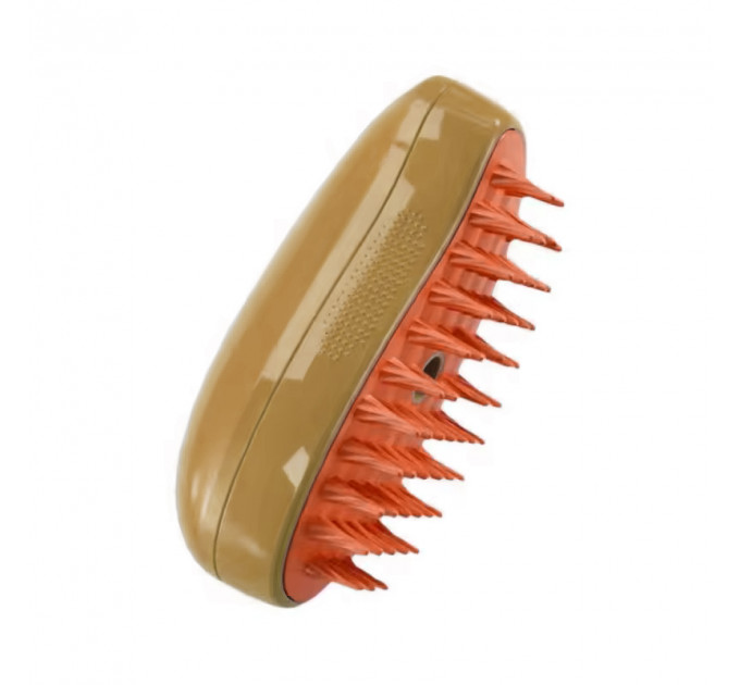 Массажная паровая щетка для животных Pet Brush с USB — 3в1 уход за шерстью