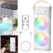 Double-Ended Spray Fan – инновационный вентилятор 3 в 1: мощный обдув, водяной туман и LED подсветка