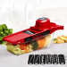 Овощерезка Mandoline Slicer 6 в 1 — профессиональная нарезка с безопасностью и комфортом