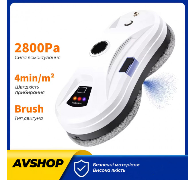 Робот для мытья окон Comshop | Автоматическая мойка стекол | Безопасная очистка на высоте
